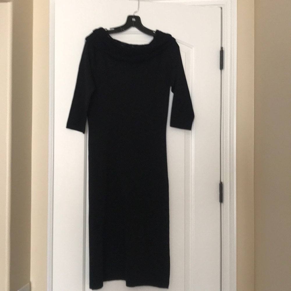 Black knit Dress